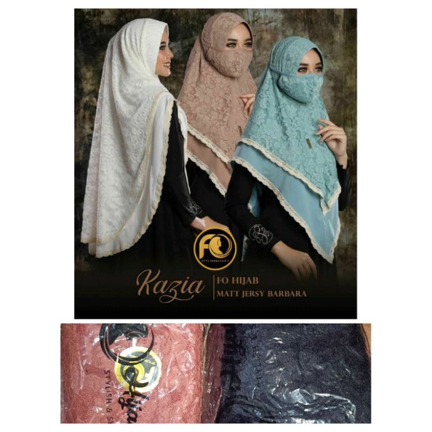 hijab fo brukat premium kazia