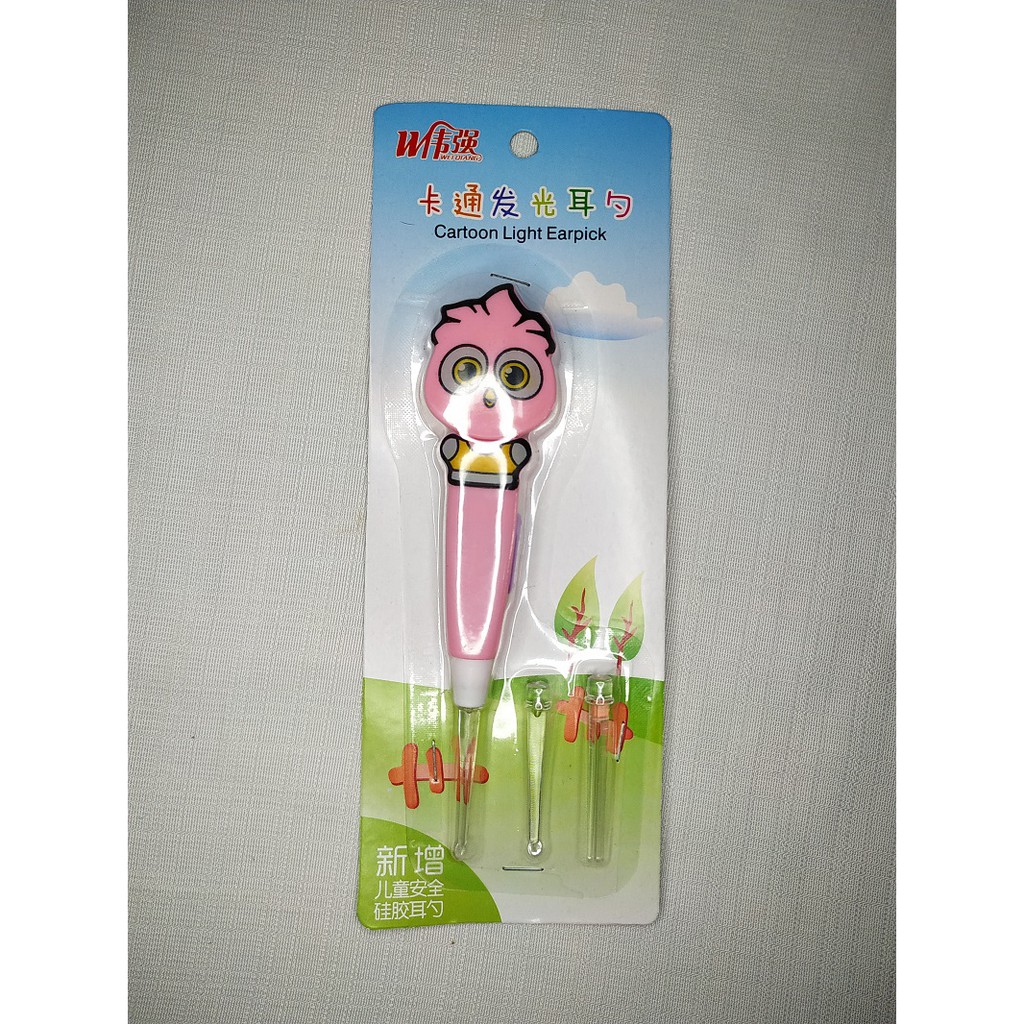Baby Cool Korek Kuping Karakter/popokcibarusah