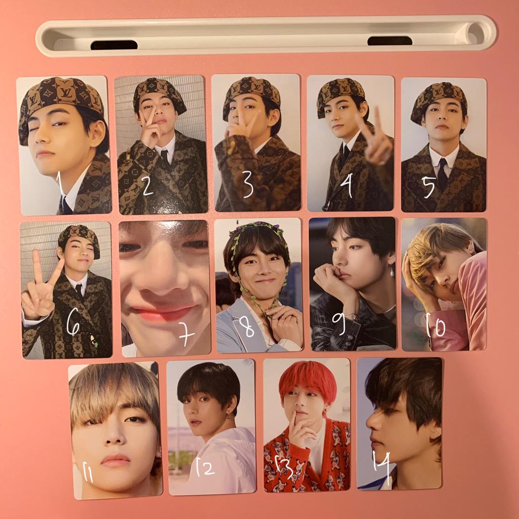 [READY STOCK] SHARING DICON BTS 101 TAEHYUNG PHOTOCARD CUSTOM BOOK