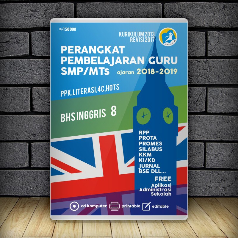 Ki Kd Bahasa Inggris Kelas 8 Kurikulum 2013 Revisi 2019 ...