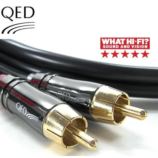 Interconnect Cable QED Kabel Interconnect Audio Performance Audio Graphite 1 meter