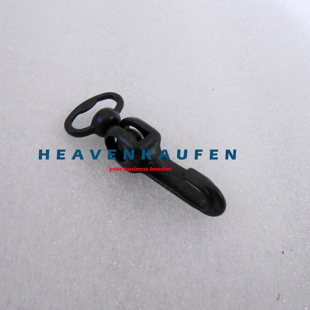 Kait Pengait Gantungan Hook Cantelan 1,5 cm Acetal Warna Hitam