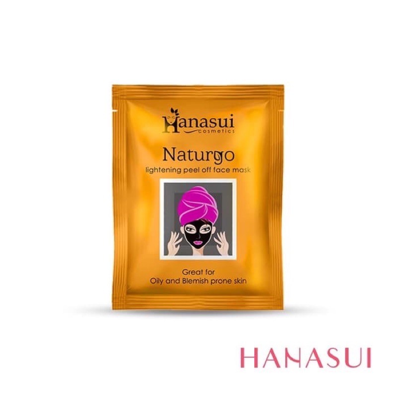 HANASUI NATURGO LIGHTENING PEEL OF MASK