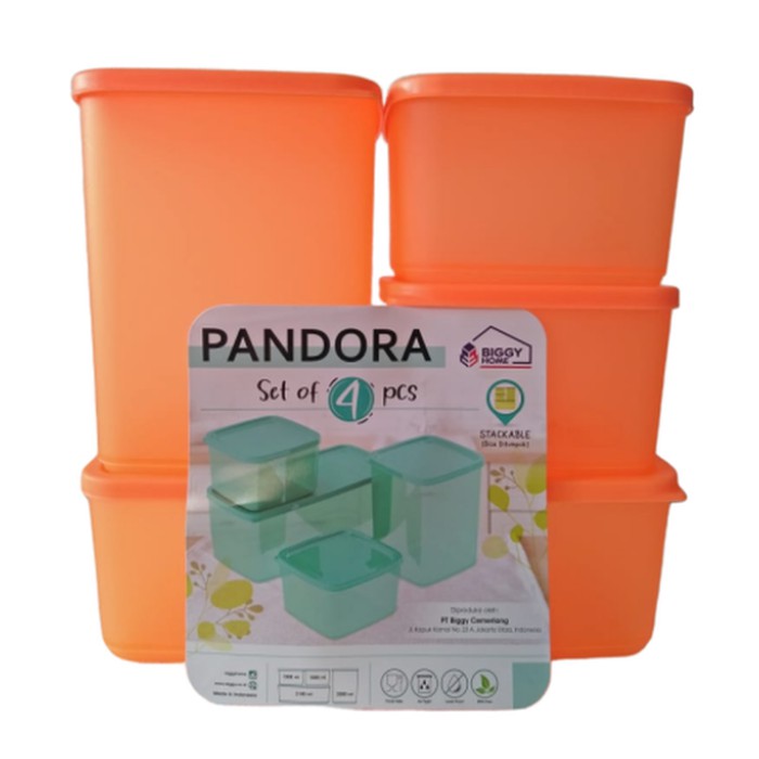 [ PANDORA SET ] TOPLES PANDORA SET 4 PCS / TOPLES SET / TOPLES MURAH [ gerai ]