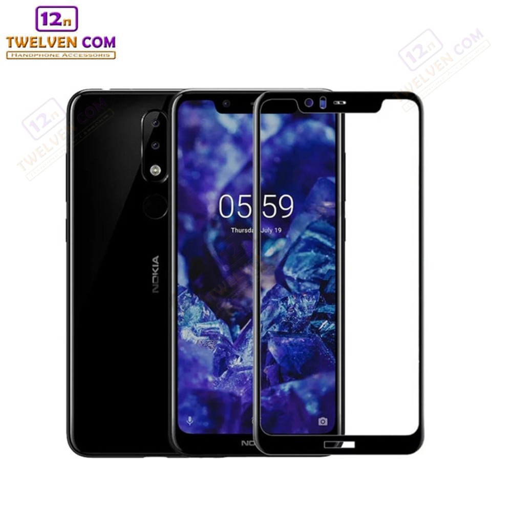 zenBlade 5D Full Cover Tempered Glass Nokia 3.1 Plus Nokia 4.2 Nokia 5.1 Plus / X5 / 6.1 Plus / X6