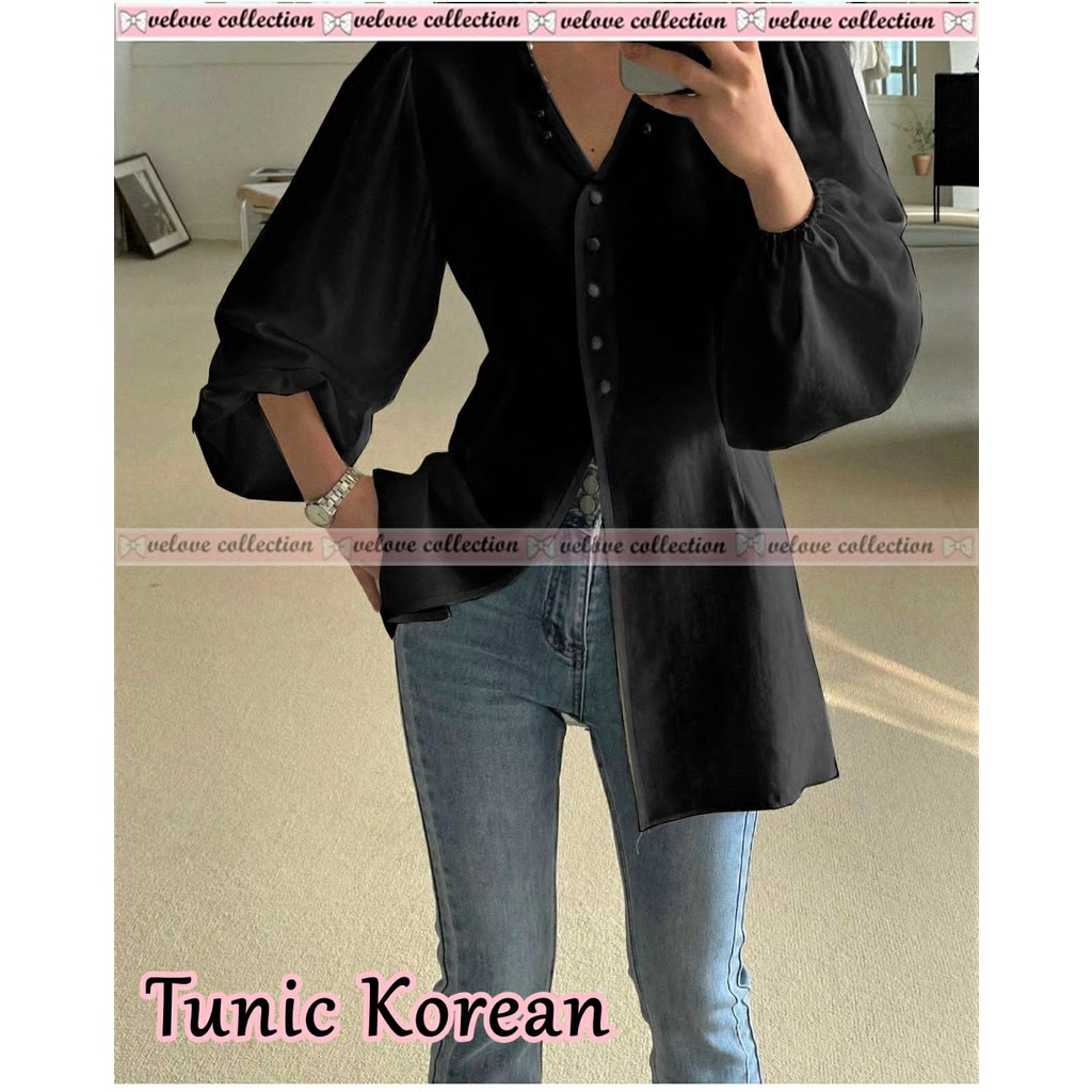 AS FASHION-COD-VV-ATASAN WANITA CASUAL TERBARU-TUNIK MODEL KEKINIAN-ATASAN KOREA TERBARU PROMO