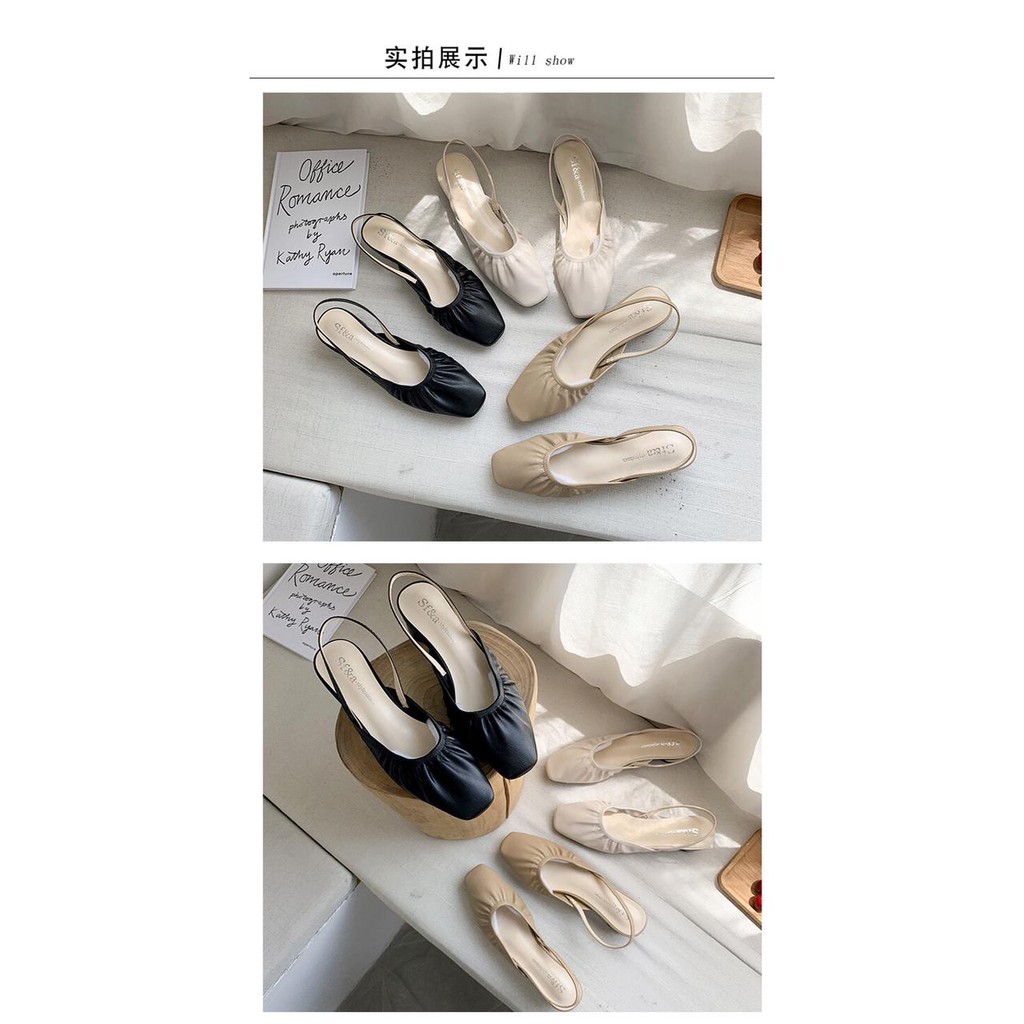 (LOLI-JKT)SP-FD21 NEW SANDAL DEWASA IMPORT HEEL 35-39 SANDAL BERKUALITAS