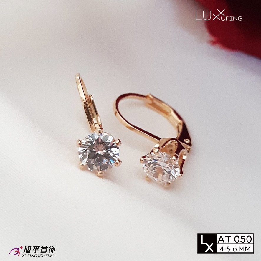 Anting Desi Xuping Terlaris Permata Single - Anting Mata Satu Anting Xuping - Luxx Xuping