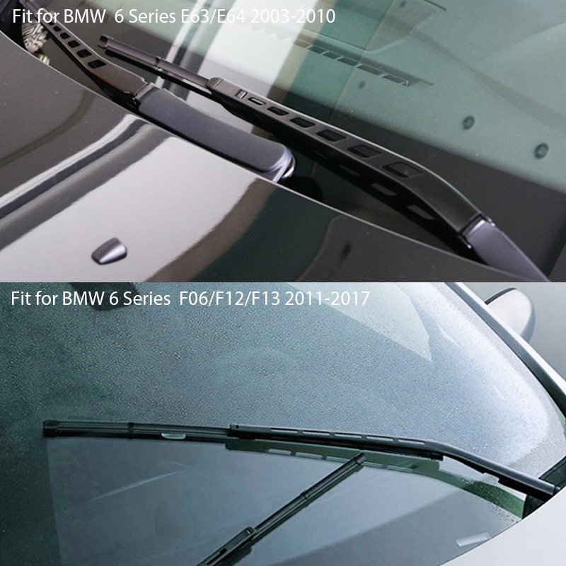 Wiper Kaca Depan Mobil Untuk BMW E63 F12 F13 E64 F06 630Ci 630i 635d 640i 645Ci 640i 650i 640d 640d