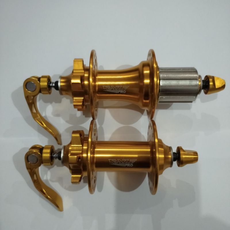 AS RODA SEPEDA JANGKRIK BEARING 28 HOLE HUB FREEHUB RAZE PRO GOLD