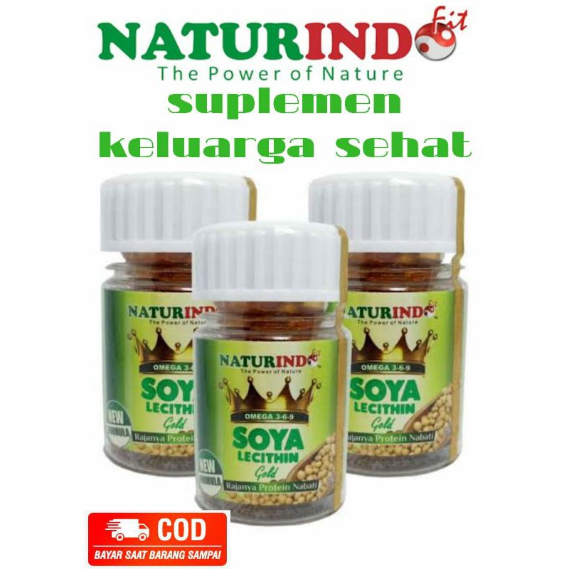 jual soya lechitin gold naturindo herbal alami