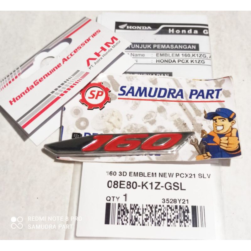 Emblem PCX 160 3D original