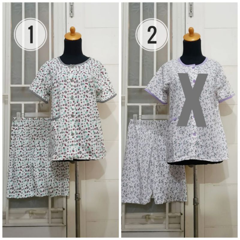 Babydoll 3/4 BKH Full Kancing LD 96