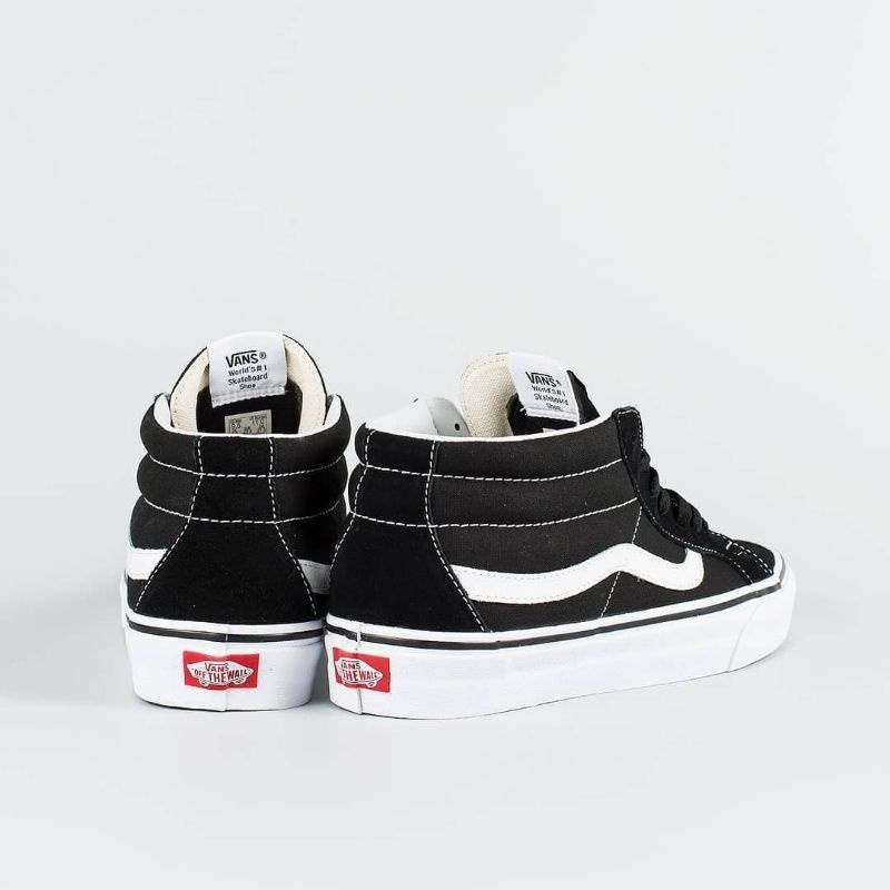 Vans Sk8 Mid Reissue Black White Original