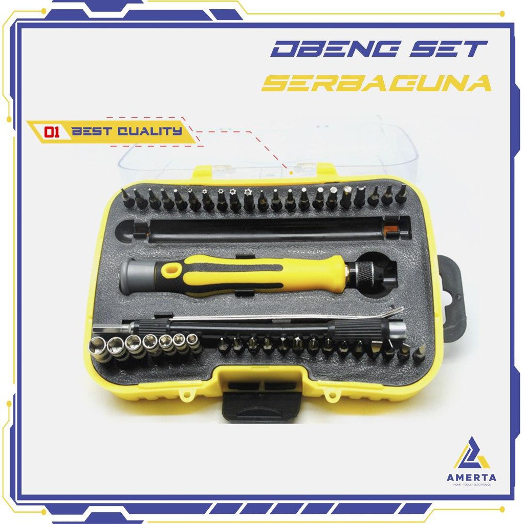 Obeng Set Reparasi 45 in 1 - 6093