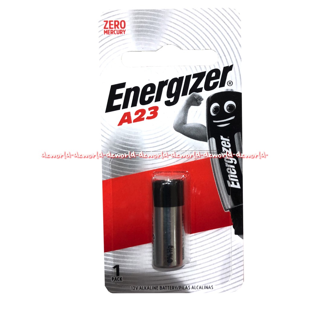 Energizer Batery A23 Baterai Kecil Battery Untuk Remot &amp; Elektronik Lainya A 23 Batrai