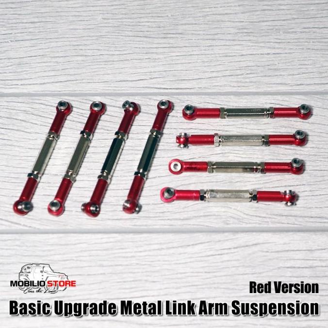 Basic Metal Linkage Upgrade Suspension Pull Rod Link RC MN WPL
