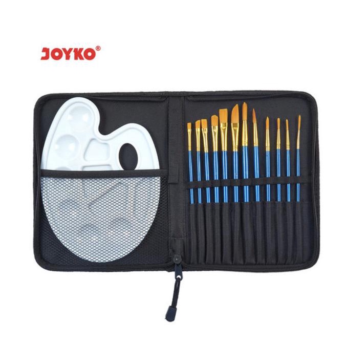 

Art Brush Set Alat Lukis Kuas Cat Air Minyak Acrylic Joyko BRS-7