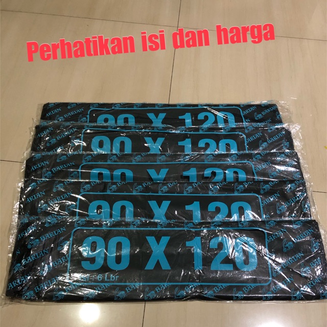 Kantong plastik sampah 90x120