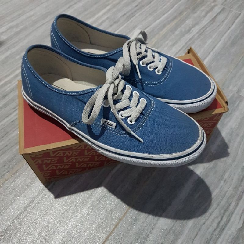 Sepatu Vans Authentic Navy Original