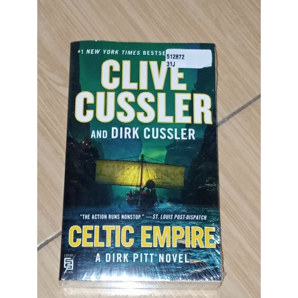 [NEW, ORI, SEALED] Novel bahasa inggris ORI 100% | Clive Cussler and Dirk Cussler : Celtic Empire