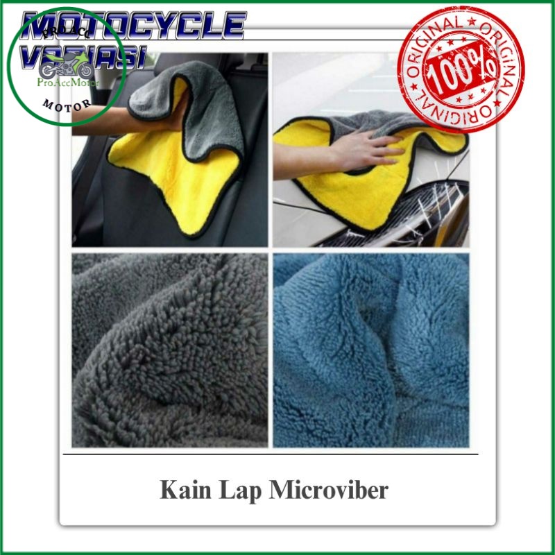 Kain Lap Microfiber Motor Dan Mobil Kain Lap Motor Fazzio Nmax Pcx Adv Vario 160 XMAX (COD)