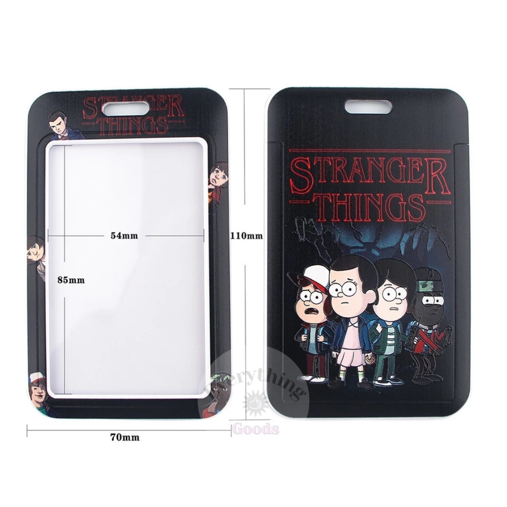 

Everything Goods - BH000054 Stranger Things Badge Holder ID Card Holder Name Tag Lucu