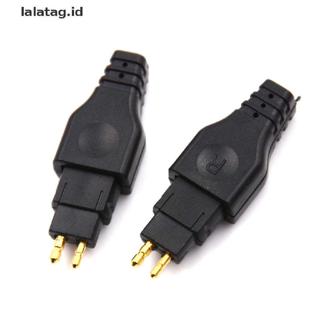 1 Pasang Konektor Plug Mini HD650 HD600 HD565 HD580 Lapis Emas Warna Hitam