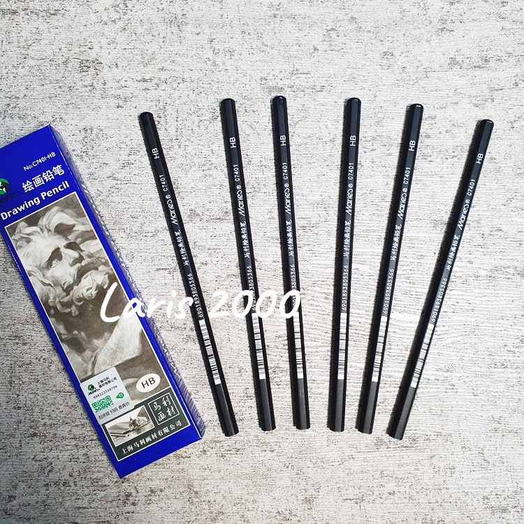 

Pensil Gambar Sketsa Maries / Drawing Pencil 12B 10B 8B