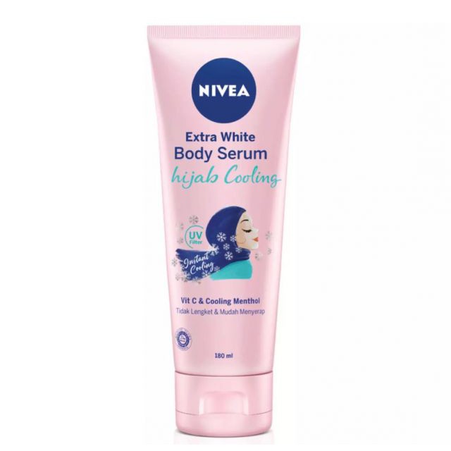 NIVEA Hijab Whitening Cooling Fresh Body Serum 180ml