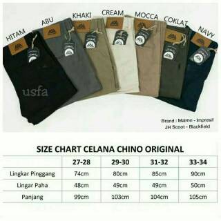  Celana  Chino  Hitam Celana  Kerja Chino  Premium Quality 