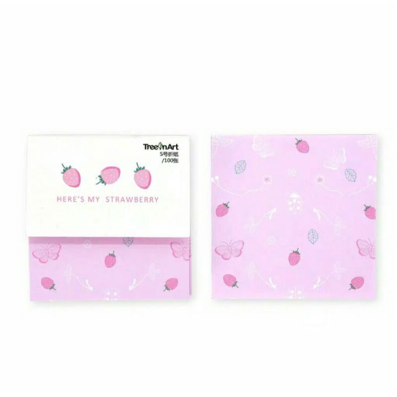

Strawberry Memo Post-it IMPORT (Sticky Notes)