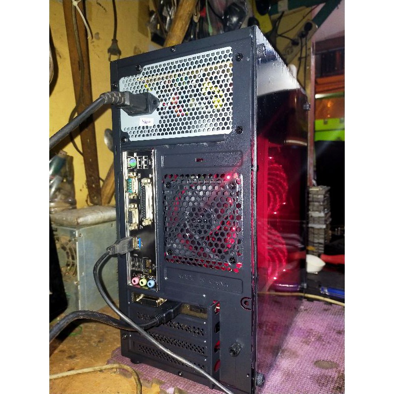 PC RAKITAN BARU Intel I3/Ram 4Gb/Hdd 500Gb Casing Game Fan Rgb