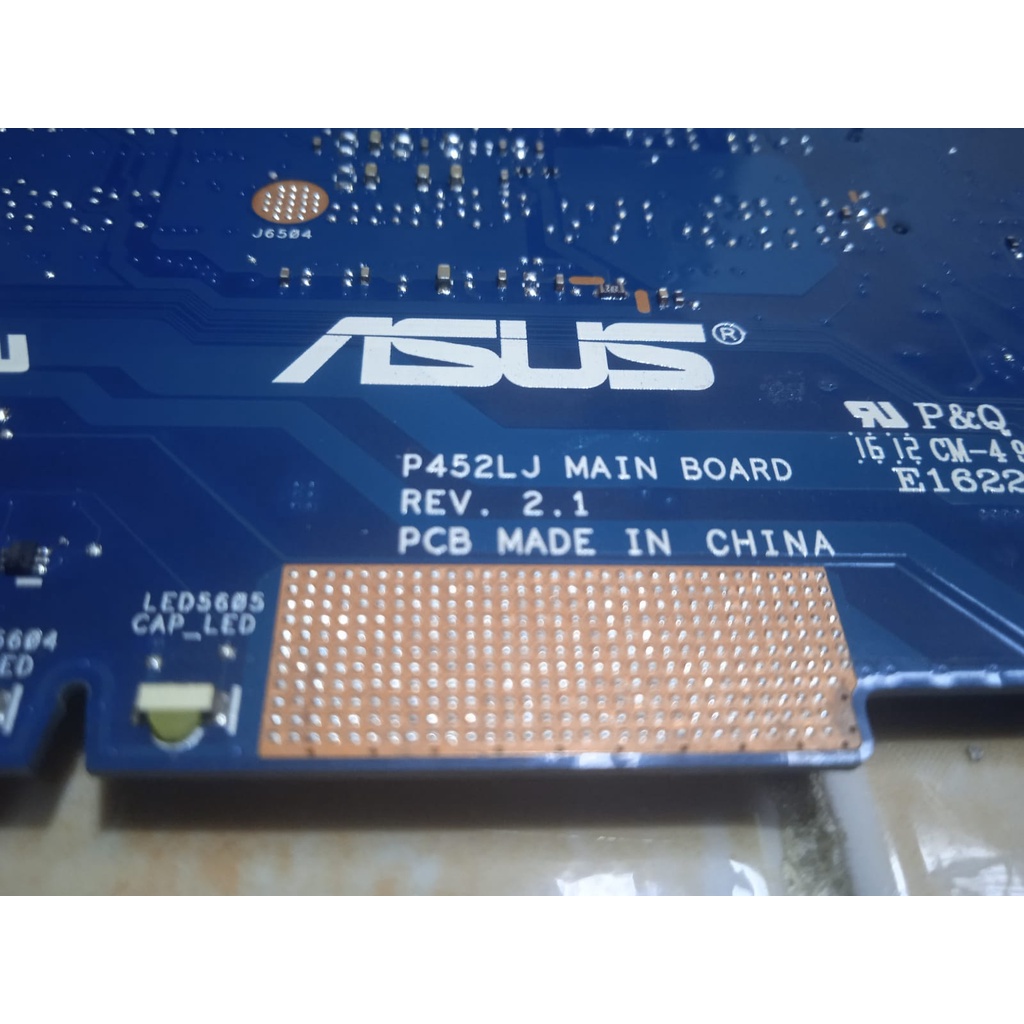 Motherboard Asus P452LJ i3-5010 CPU GT920M 2GB REV 2.1