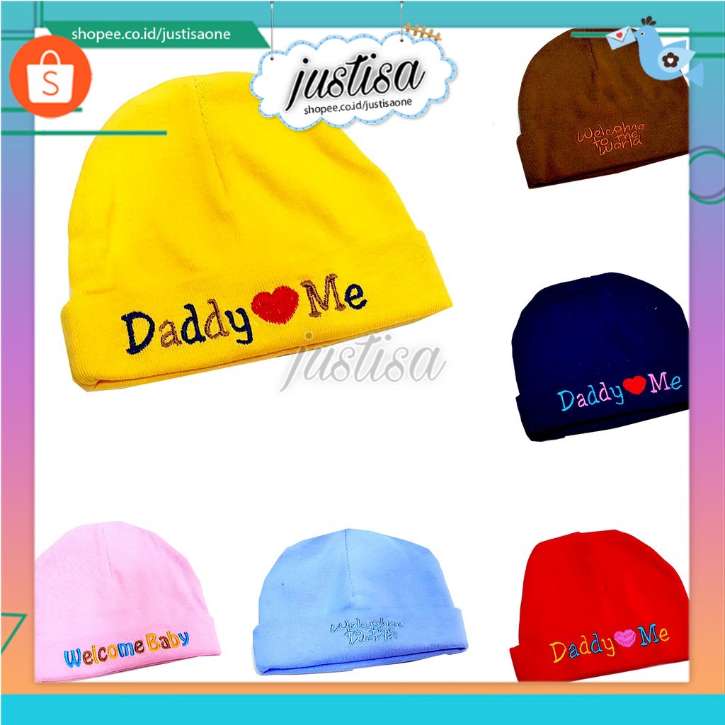 Promo !! NIA-TOPI BAYI NEW BORN 0-6 BULAN TOPI BAYI MURAH