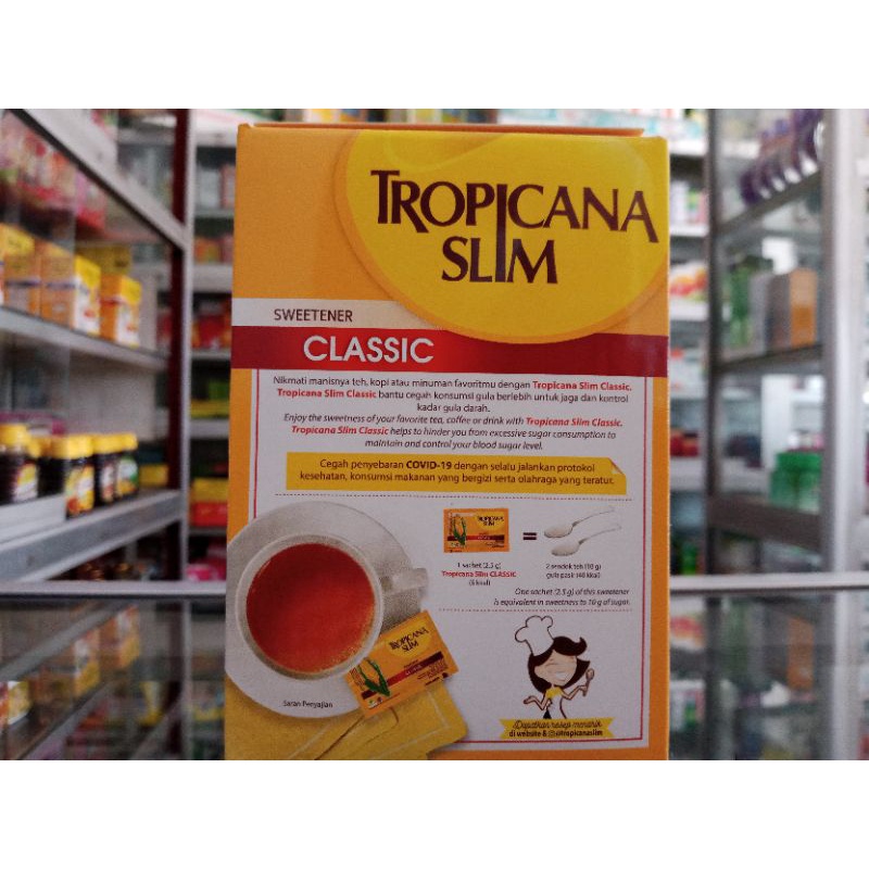 TROPICANA SLIM SWETENER CLASSIC @25 SACHET