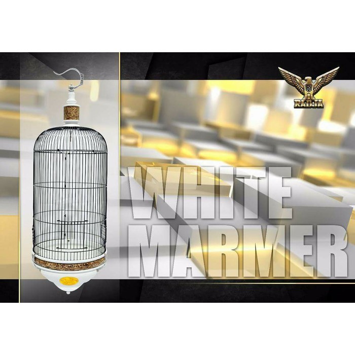 Radja Sangkar Lovebird Marmer Putih Shopee Indonesia