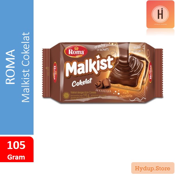 

Malkist Roma Double Krim Cokelat 105 Gram