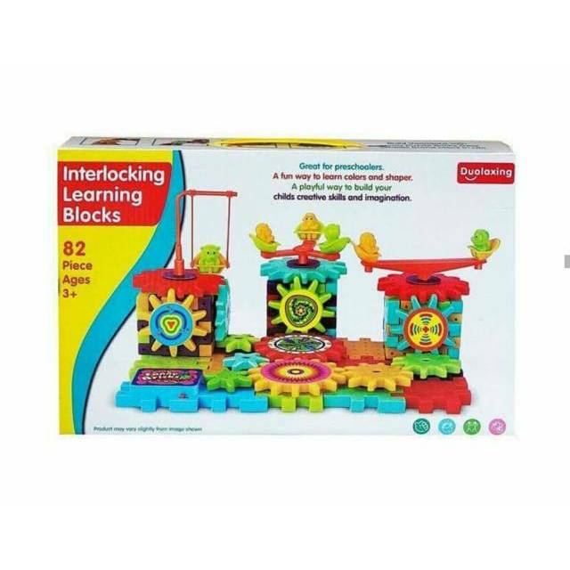 interlocking learning blocks