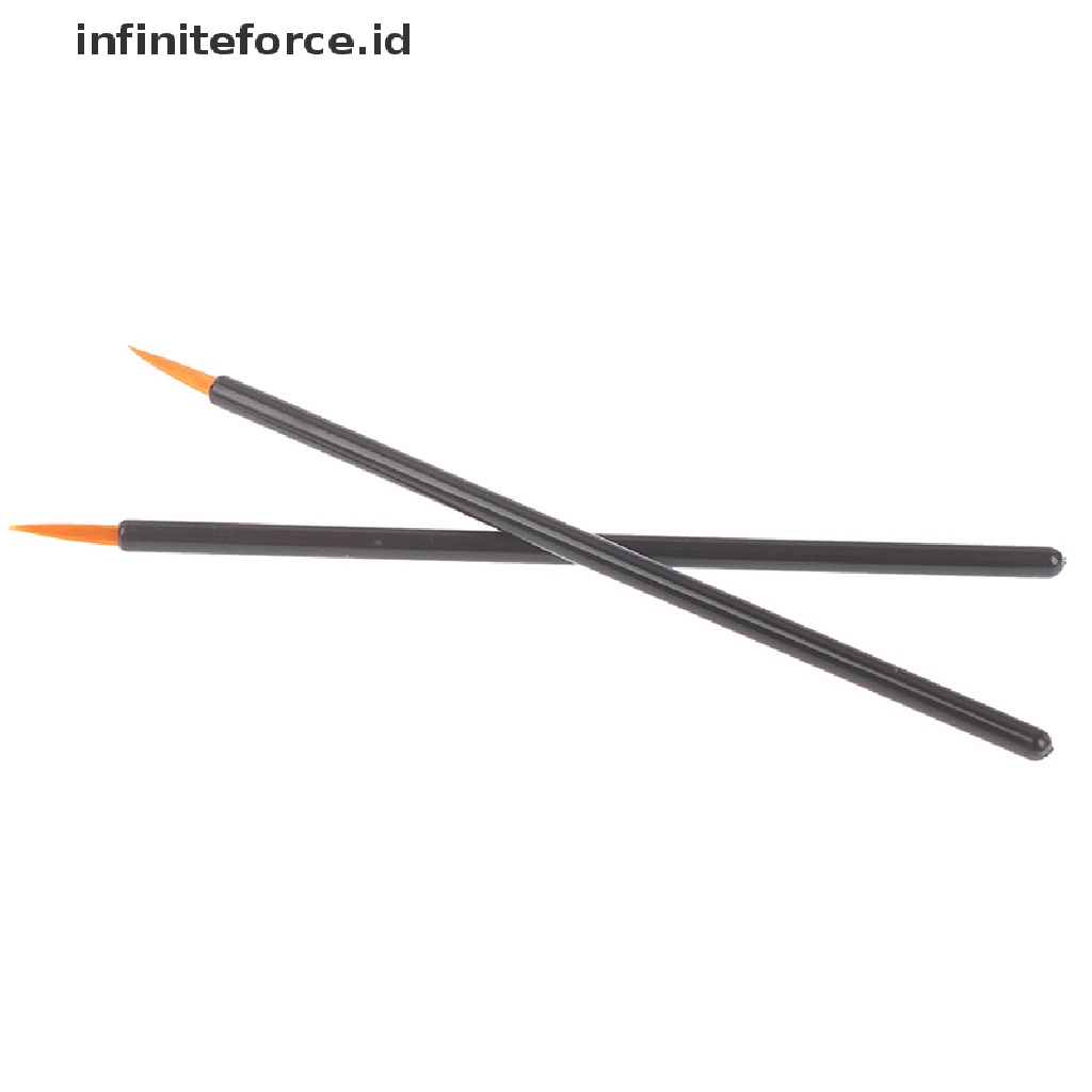 (Infiniteforce.Id) 50pcs / Set Brush Eyeliner Sekali Pakai Untuk Makeup / Kosmetik Wanita