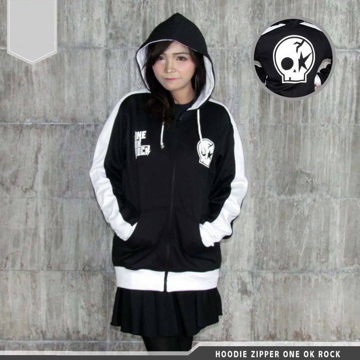 Jaket Hoodie Zipper One Ok Rock