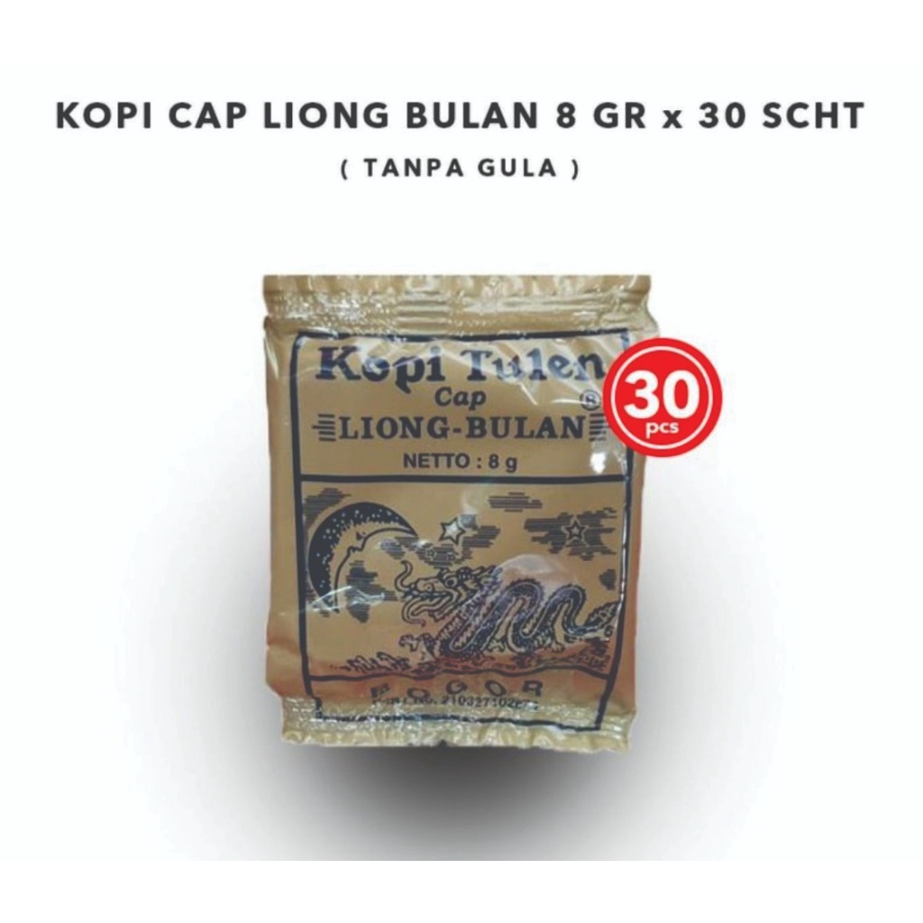 

KOPI BUBUK SACHET KOPI HITAM TANPA GULA LIONG MINI @30PCS