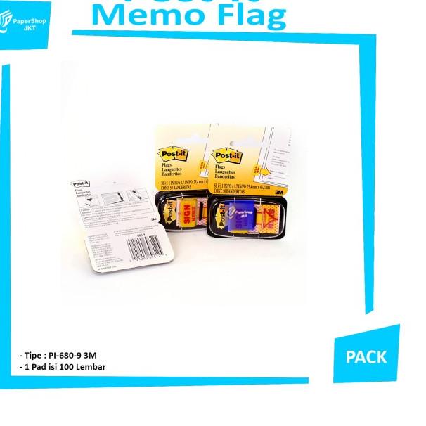 

➲ Sign Here Post it Memo Flag Arrow 3M ♦