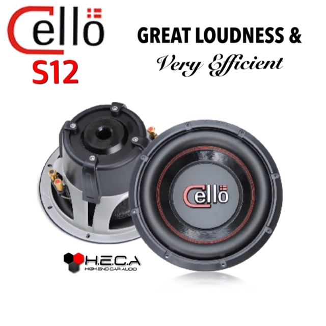 Jual Subwoofer Cello S Very Efficient Original Shopee Indonesia