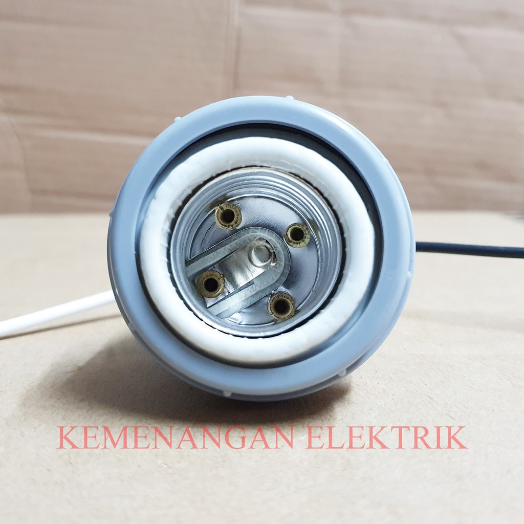 FITTING GANTUNG KERAMIK WD E27 / FITING WD E27 / FITTING LAMPU JALAN