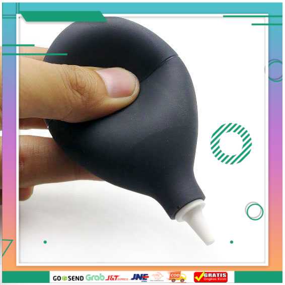 (BISA COD) FTIHSHPDust Blower with Plastic Tip for Keyboard/Lens Camera/Watch - 1154