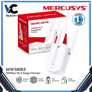 Mercusys MW300RE 300Mbps Wi-Fi Range Extender garansi Resmi 1 Tahun