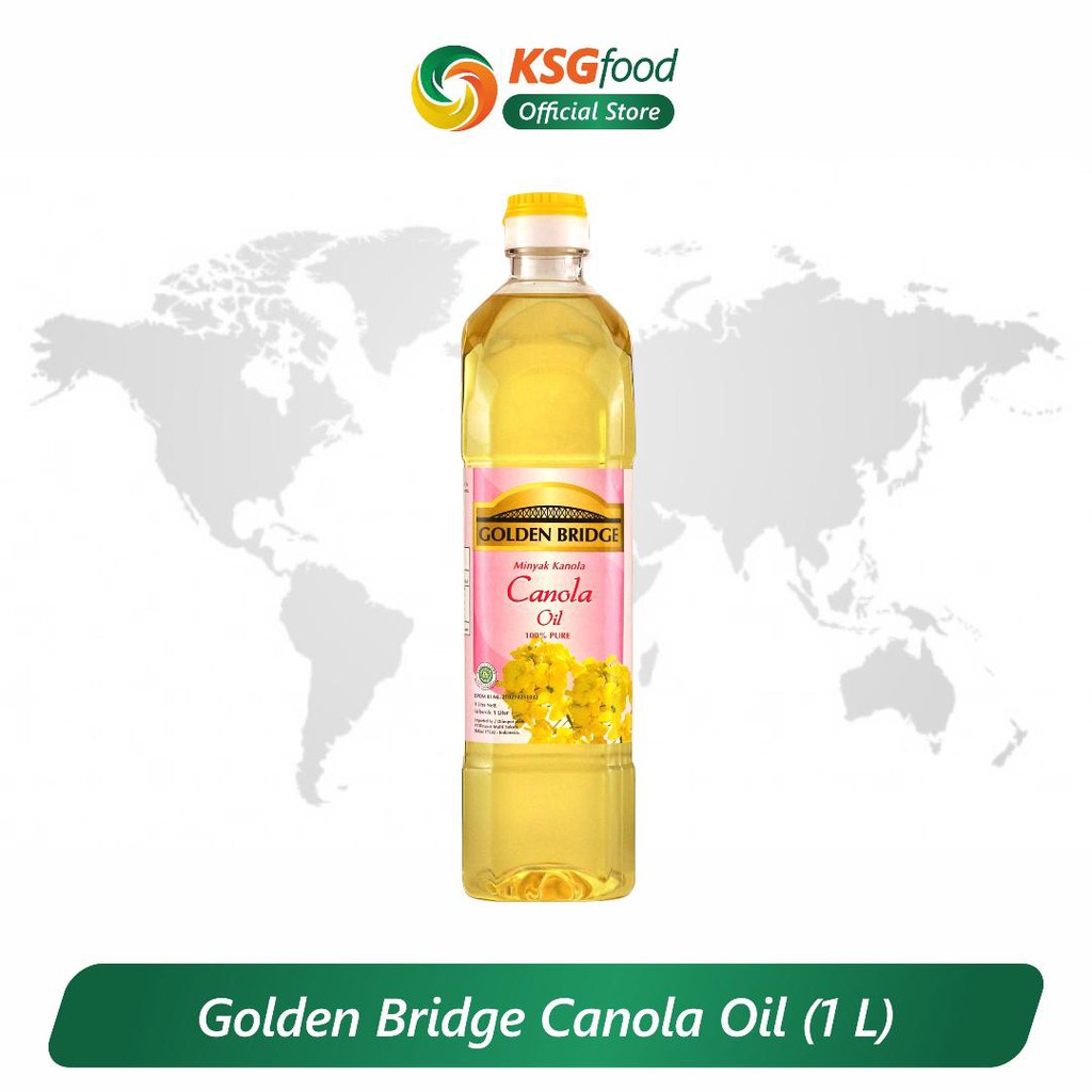 

GOLDEN BRIDGE CANOLA 1LT/CANOLA OIL/MINYAK KANOLA