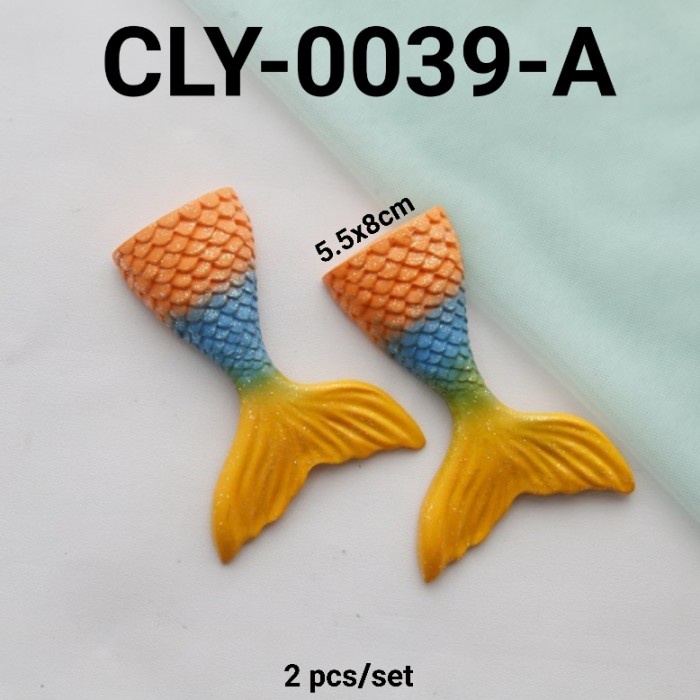 

GR-CLY-0039 CAKE TOPPER HIASAN KUE CLAY EKOR DUYUNG KERANG IKAN PROMO TERBARU