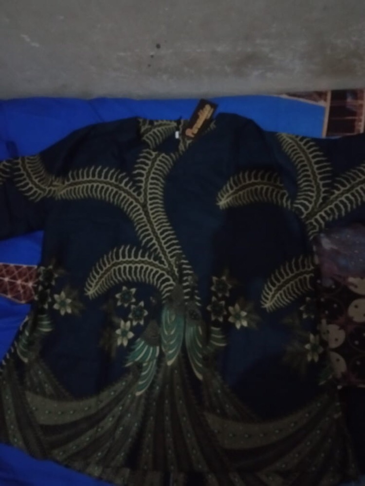 Batik Wanita Asj Sa Hrb026 Kenongo Kemeja Tosca Pendek